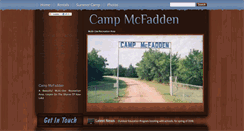 Desktop Screenshot of campmcfadden.com